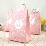 Pink Diamond Ring Wedding Candy Box (25pcs)
